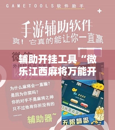 辅助开挂工具“微乐江西麻将万能开挂免费”详细分享装挂步骤