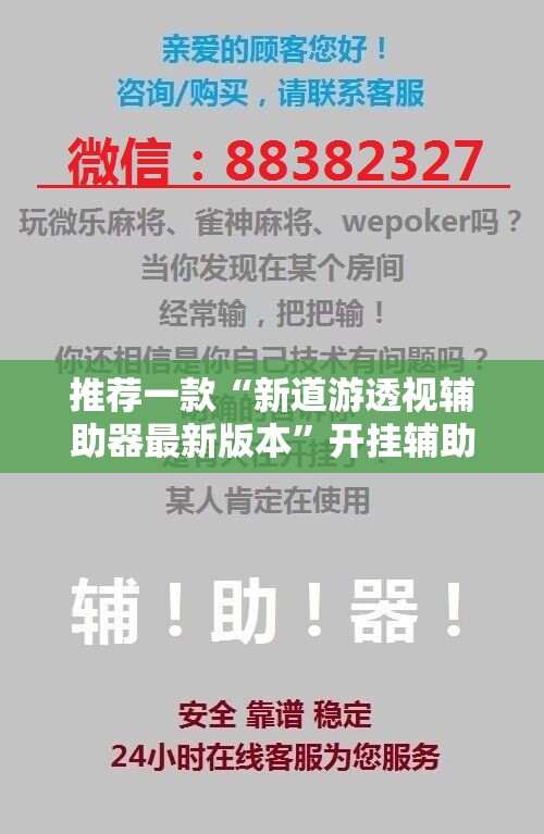 推荐一款“新道游透视辅助器最新版本”开挂辅助脚本+详细开挂安装教程