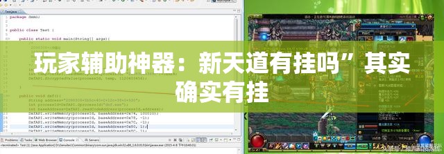 玩家辅助神器：新天道有挂吗”其实确实有挂