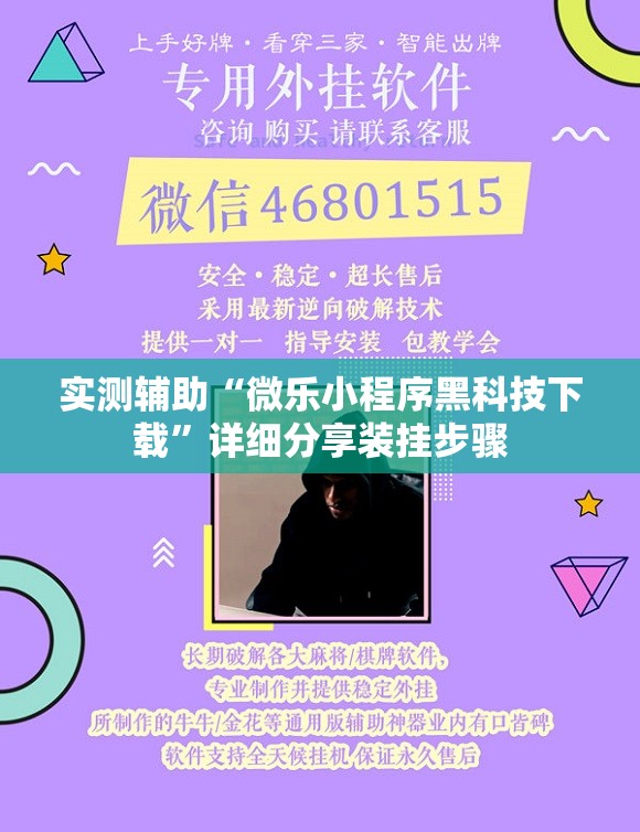 实测辅助“微乐小程序黑科技下载”详细分享装挂步骤
