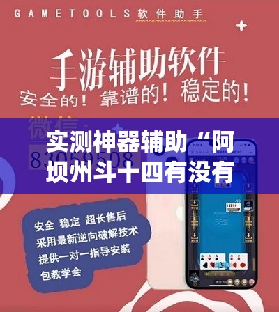 实测神器辅助“阿坝州斗十四有没有挂(透视)”开挂辅助脚本+详细开挂安装教程