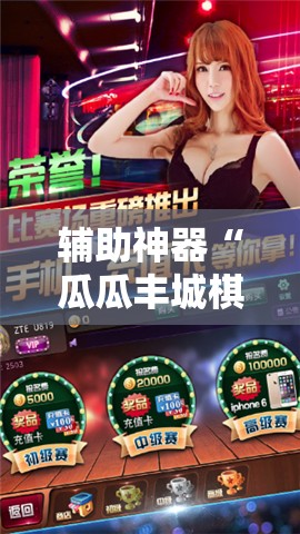 辅助神器“瓜瓜丰城棋牌开挂方法”详细开挂教程