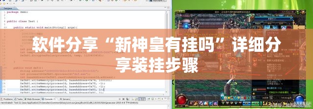 软件分享“新神皇有挂吗”详细分享装挂步骤