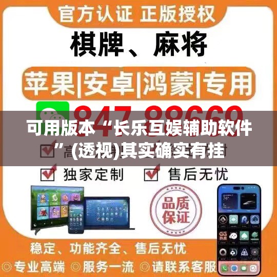 可用版本“长乐互娱辅助软件”(透视)其实确实有挂