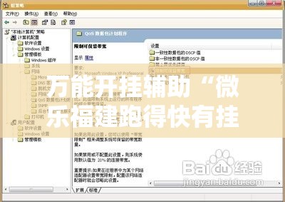 万能开挂辅助“微乐福建跑得快有挂吗”2026开挂教程步骤