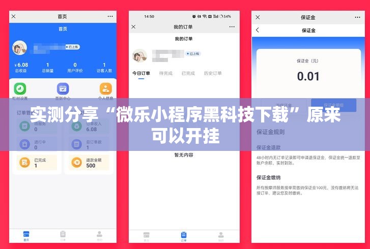 实测分享“微乐小程序黑科技下载”原来可以开挂