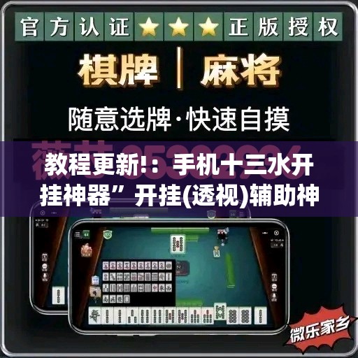 教程更新!：手机十三水开挂神器”开挂(透视)辅助神器