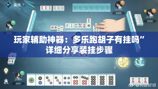 玩家辅助神器：多乐跑胡子有挂吗”详细分享装挂步骤