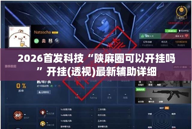 2026首发科技“陕麻圈可以开挂吗”开挂(透视)最新辅助详细