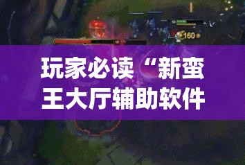 玩家必读“新蛮王大厅辅助软件(透视)”开挂辅助脚本+详细开挂安装教程