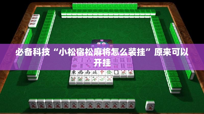 必备科技“小松宿松麻将怎么装挂”原来可以开挂