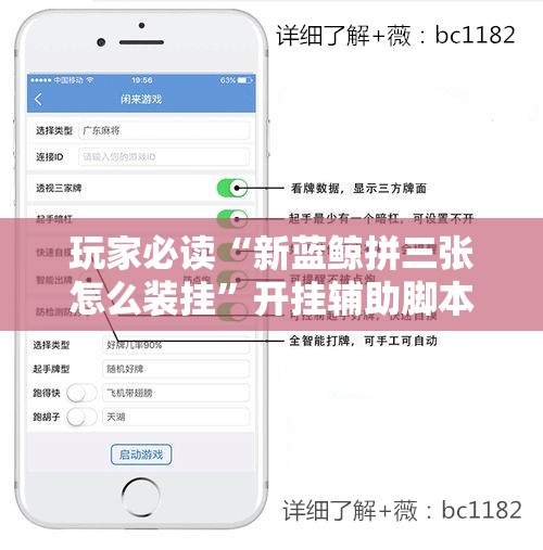 玩家必读“新蓝鲸拼三张怎么装挂”开挂辅助脚本+详细开挂安装教程
