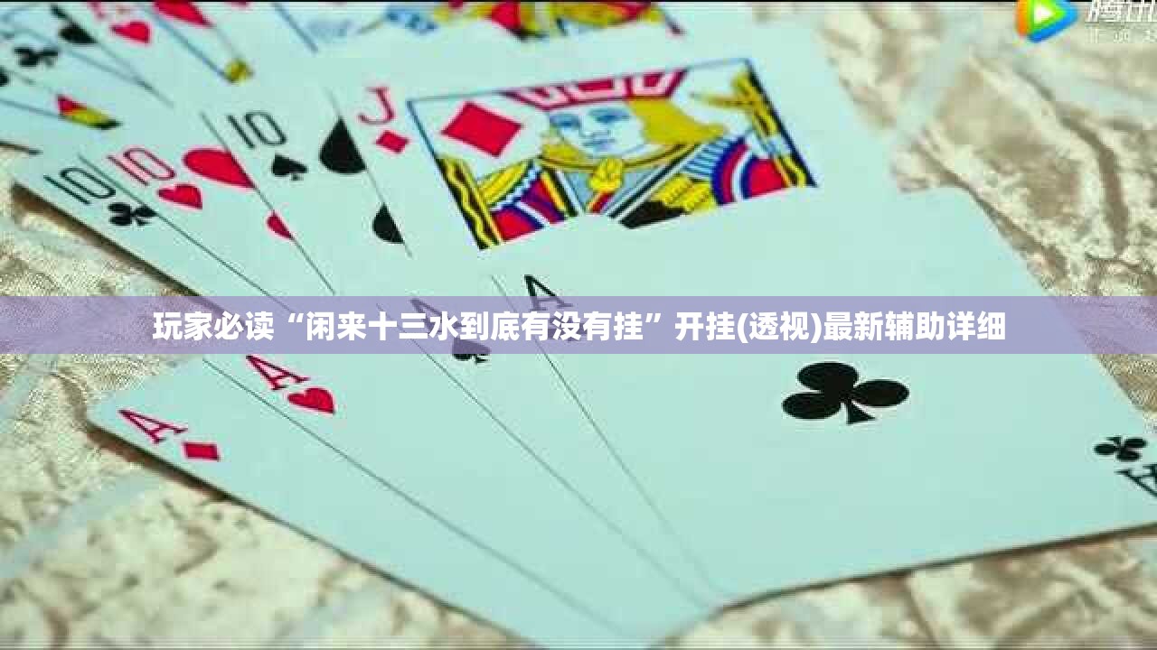 玩家必读“闲来十三水到底有没有挂”开挂(透视)最新辅助详细