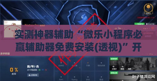 实测神器辅助“微乐小程序必赢辅助器免费安装(透视)”开挂辅助脚本+详细开挂安装教程