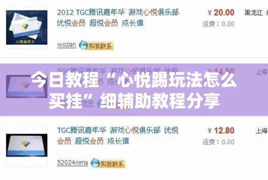 今日教程“心悦踢玩法怎么买挂	”细辅助教程分享