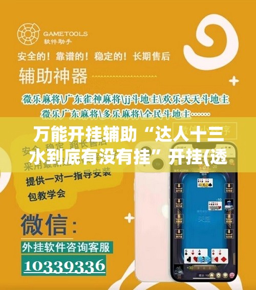 万能开挂辅助“达人十三水到底有没有挂”开挂(透视)最新辅助详细