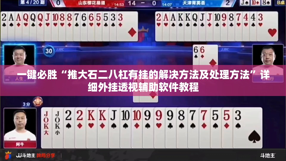 一键必胜“推大石二八杠有挂的解决方法及处理方法	”详细外挂透视辅助软件教程