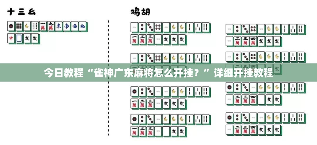 今日教程“雀神广东麻将怎么开挂？”详细开挂教程