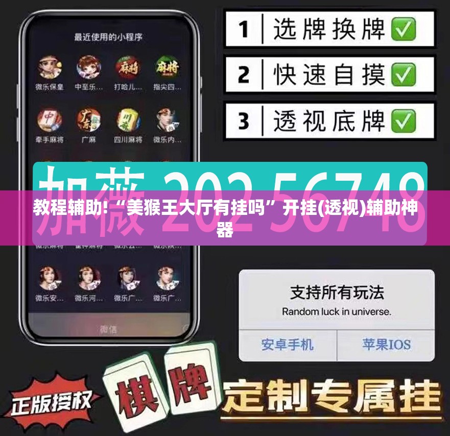教程辅助!“美猴王大厅有挂吗”开挂(透视)辅助神器