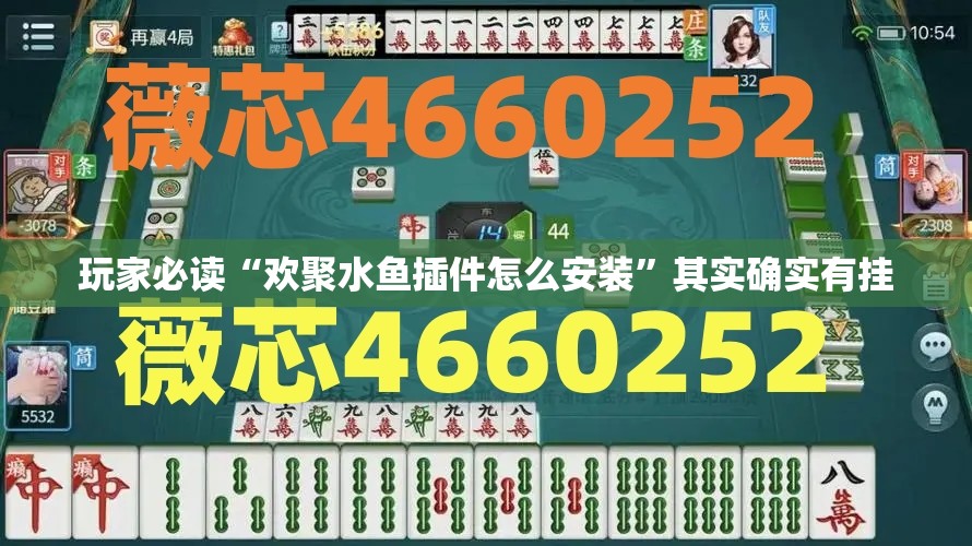 玩家必读“欢聚水鱼插件怎么安装”其实确实有挂