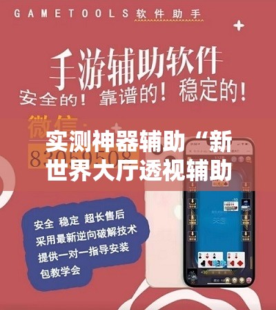 实测神器辅助“新世界大厅透视辅助软件	”细辅助教程分享