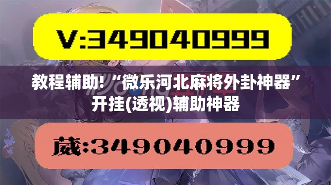 教程辅助!“微乐河北麻将外卦神器”开挂(透视)辅助神器