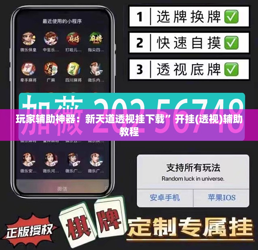 玩家辅助神器：新天道透视挂下载”开挂(透视)辅助教程