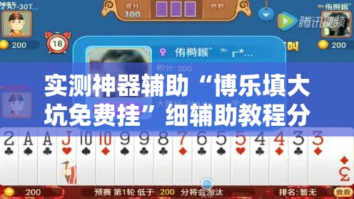实测神器辅助“博乐填大坑免费挂”细辅助教程分享