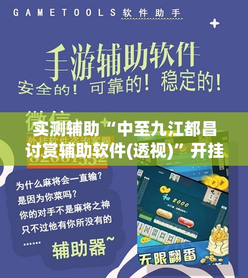实测辅助“中至九江都昌讨赏辅助软件(透视)”开挂辅助脚本+详细开挂安装教程