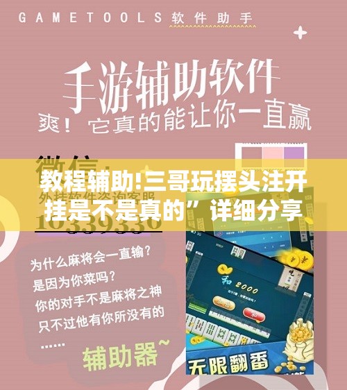 教程辅助!三哥玩摆头注开挂是不是真的”详细分享装挂步骤