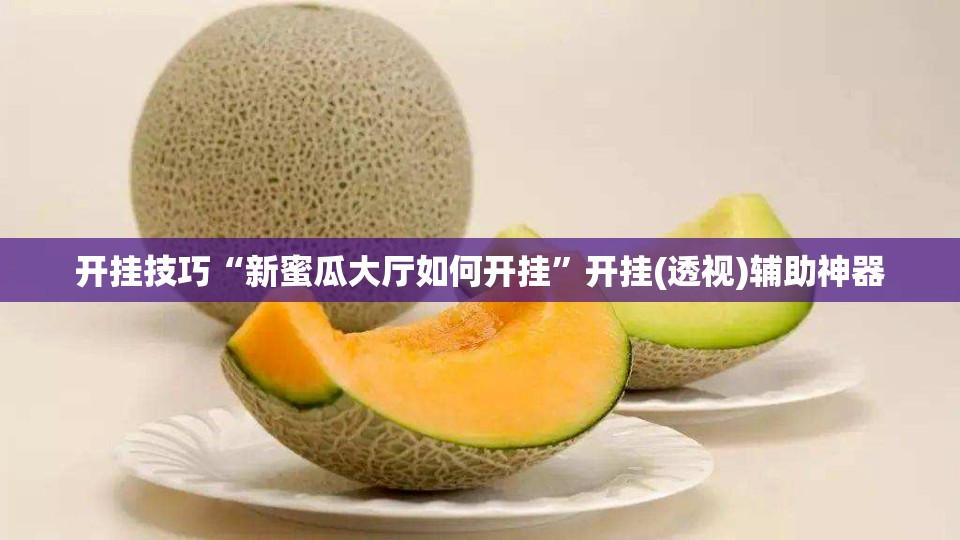 开挂技巧“新蜜瓜大厅如何开挂	”开挂(透视)辅助神器