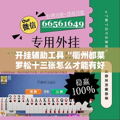 开挂辅助工具“衢州都莱罗松十三张怎么才能有好牌”2026开挂教程步骤