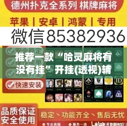 推荐一款“哈灵麻将有没有挂”开挂(透视)辅助教程