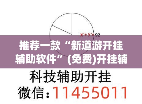 推荐一款“新道游开挂辅助软件”(免费)开挂辅助教学(最新辅助开挂教程)