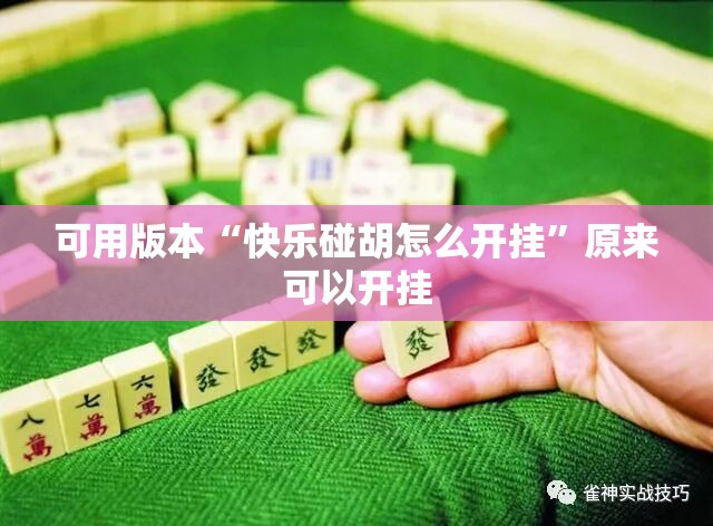 可用版本“快乐碰胡怎么开挂	”原来可以开挂