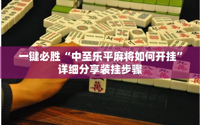 一键必胜“中至乐平麻将如何开挂”详细分享装挂步骤
