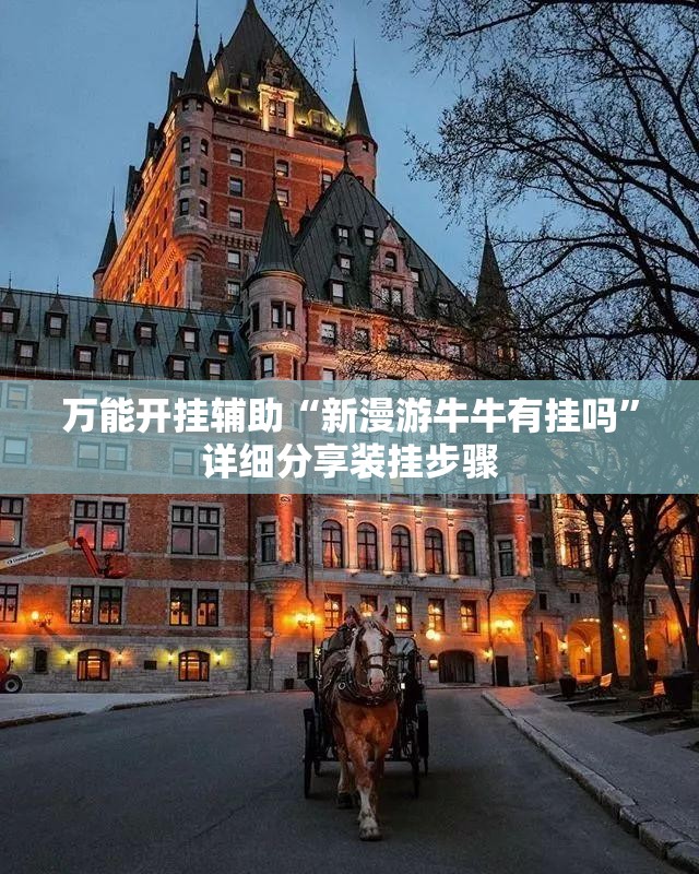 万能开挂辅助“新漫游牛牛有挂吗”详细分享装挂步骤