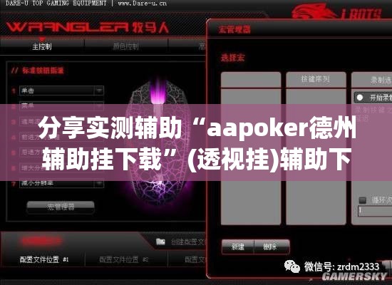 分享实测辅助“aapoker德州辅助挂下载”(透视挂)辅助下载教程
