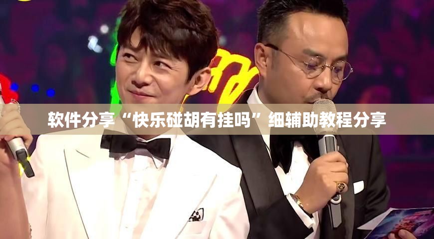 软件分享“快乐碰胡有挂吗	”细辅助教程分享