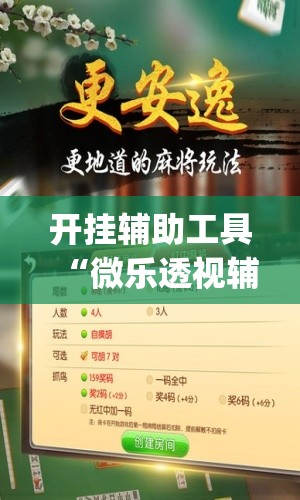 开挂辅助工具“微乐透视辅助器(免费)”详细开挂教程