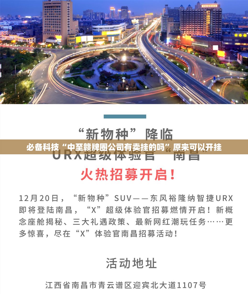 必备科技“中至赣牌圈公司有卖挂的吗”原来可以开挂