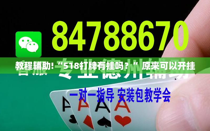 教程辅助!“518打牌有挂吗？”原来可以开挂