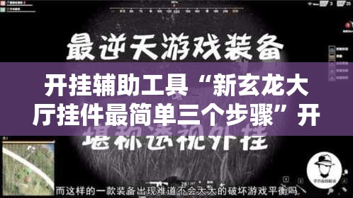 开挂辅助工具“新玄龙大厅挂件最简单三个步骤”开挂详细教程