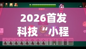 2026首发科技“小程序微乐麻将为什么总是输”开挂(透视)辅助教程