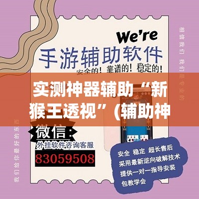实测神器辅助“新猴王透视”(辅助神器)开挂详细教程
