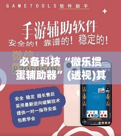 必备科技“微乐掼蛋辅助器”(透视)其实确实有挂