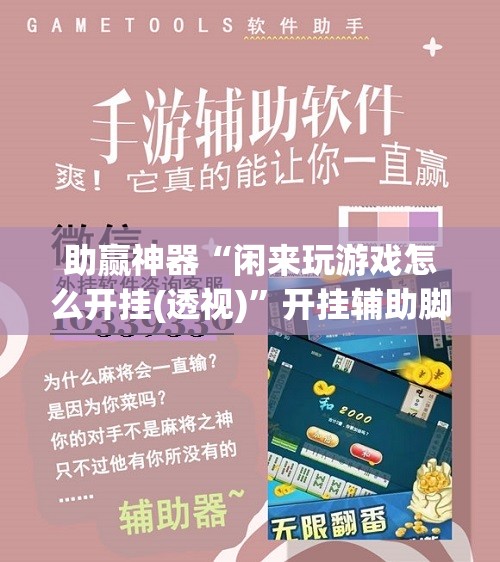 助赢神器“闲来玩游戏怎么开挂(透视)”开挂辅助脚本+详细开挂安装教程