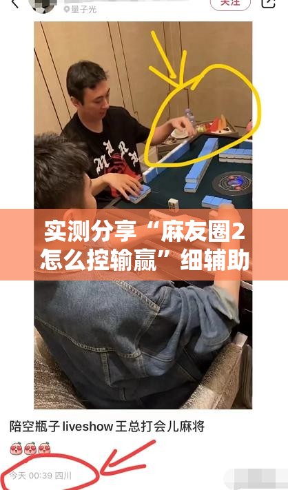 实测分享“麻友圈2怎么控输赢”细辅助教程分享