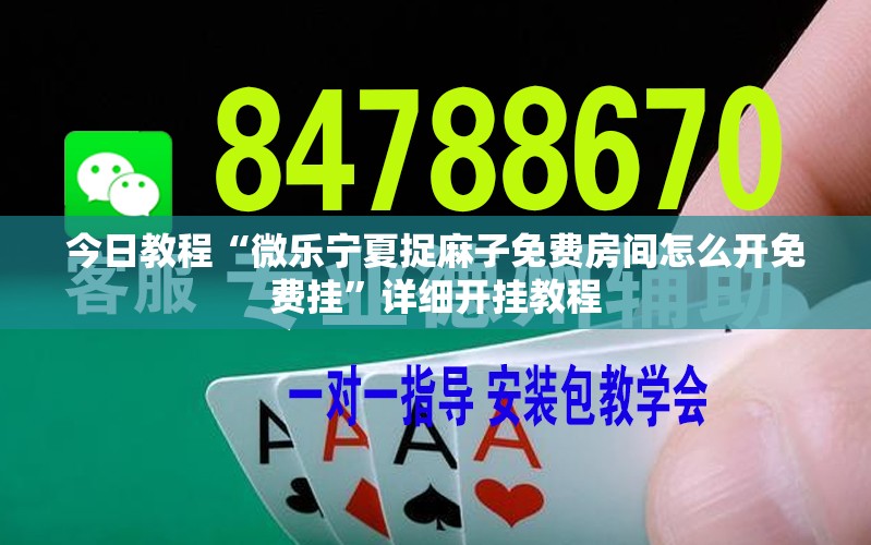 今日教程“微乐宁夏捉麻子免费房间怎么开免费挂	”详细开挂教程
