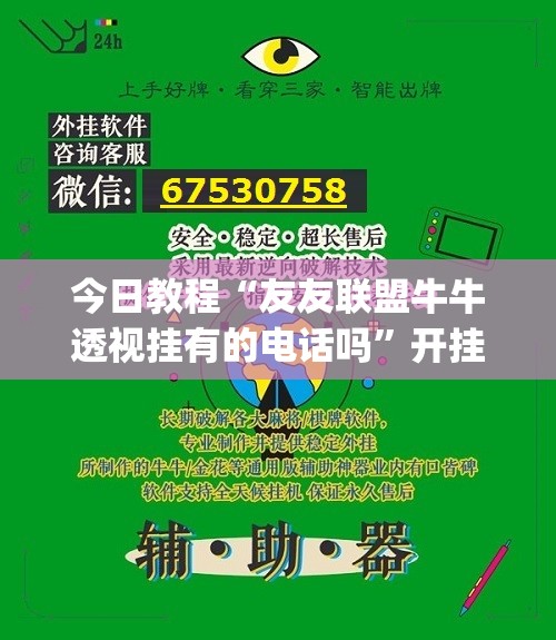今日教程“友友联盟牛牛透视挂有的电话吗	”开挂(透视)最新辅助详细